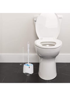Vileda مجموعة فرشاة المرحاض وحاملها صديقة للبيئة  - Image 4