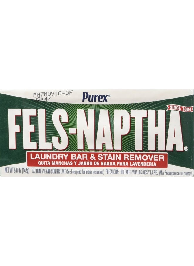 Fels Naptha - Laundry Bar And Stain Remover 5.0 Ounce (4 Bars) By Fels Naptha - Image 1