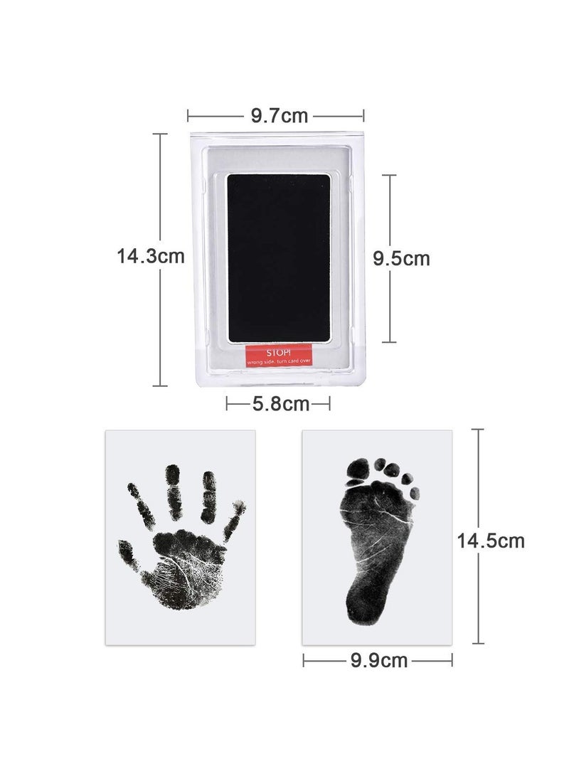 Baby Handprint and Footprint Kit, 3 Baby Handprint Ink Pads, 6 Imprint Cards, Pet Paw Print, Inkless Print Kit Safe Non-Toxic for baby Feet and Hands, Family Keepsake - Image 4