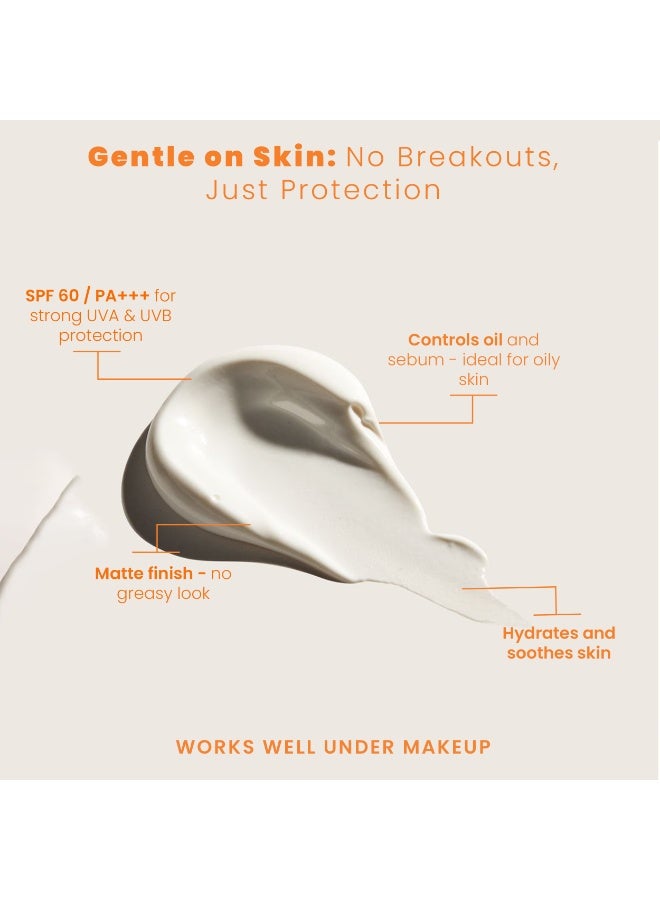 ريفاج يو كيه واقي الشمس المضاد للدهون SPF60 من ريفاج يو كيه 40 مل – حماية واسعة الطيف من أشعة UVA/UVB | يقلل المسام، يتحكم بالزيوت ويتميز بقوام خفيف | واقٍ شمس يومي غير دهني للوجه والجسم | مناسب للاستخدام تحت المكياج - Image 4