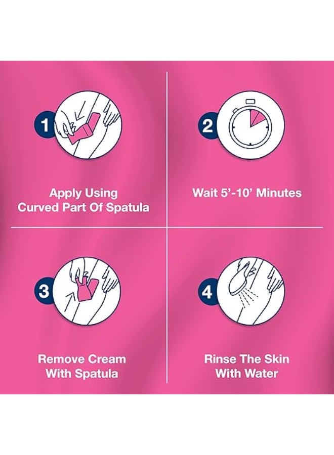 Veet Pure Hair Removal Cream for Sensitive Skin – Legs & Body - 100ml - Image 4