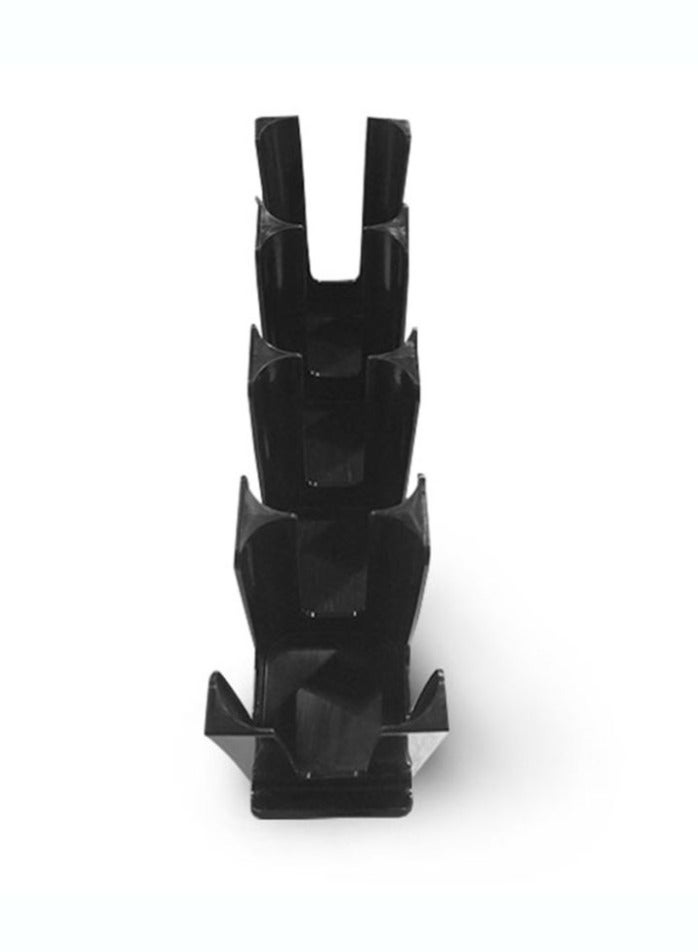 برسايذ اي حامل فناجين القهوة، أسود مطفي - Image 3