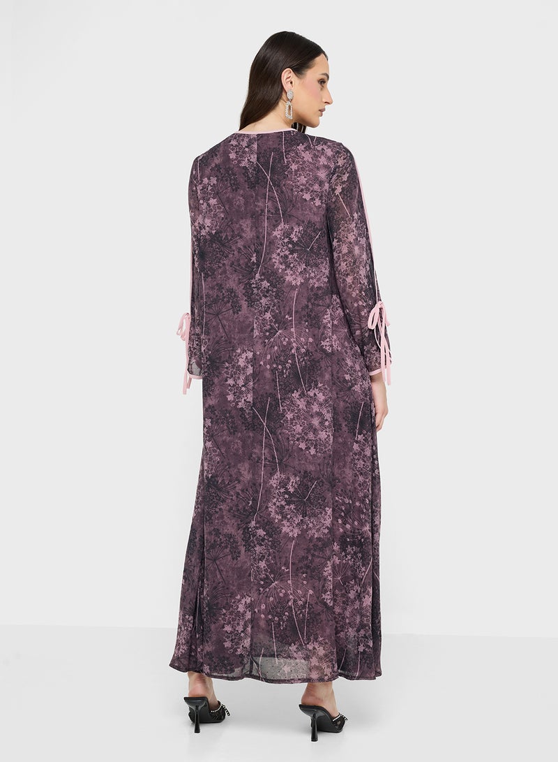 Khizana Printed Jalabiya - Image 2