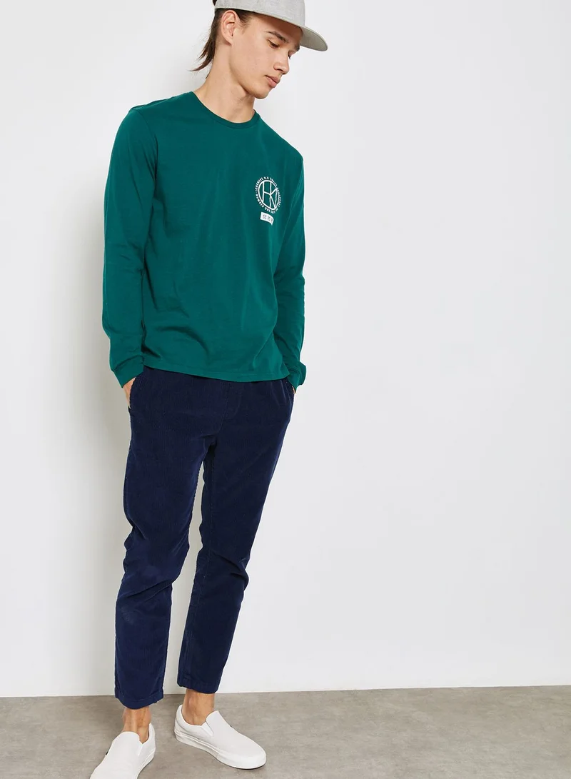 TOPMAN Company Print T-Shirt