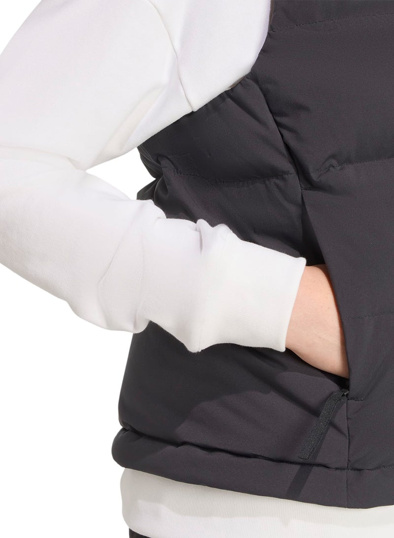 Adidas Helionic Climawarm Relaxed Down Vest - Image 4