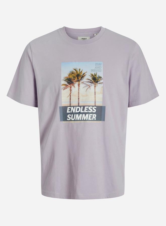 برودكت تيشيرت قصير بطبعة جرافيك