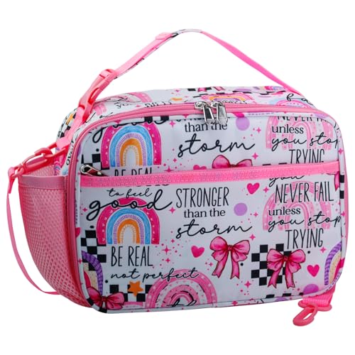 RLGPBON Kids Lunch Box Insulated Lunch Bag for Boys Girls,Cute Lunch Bag and Reusable Toddler Lunch box for School and Daycare - Image 1