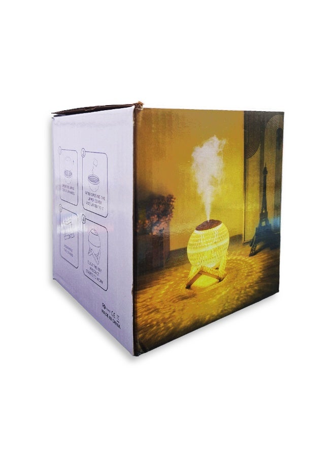 350ML Essential Oil Diffuser, Cool Mist Dispenser and Humidifier, Ultra Quiet, Colored Light , Automatic Shut Off, Long Lasting , Stylish Design for Home and Office - Image 3