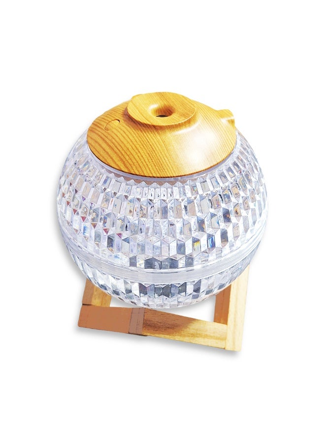 350ML Essential Oil Diffuser, Cool Mist Dispenser and Humidifier, Ultra Quiet, Colored Light , Automatic Shut Off, Long Lasting , Stylish Design for Home and Office - Image 4