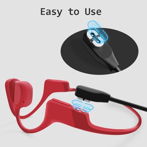 MQDITH Charging Cable Compatible with AfterShokz OpenSwim Pro, USB Charger Cord Replacement Compatible with Shokz Open Swim Pro/S710 Headphones [1 PCS] - Image 3