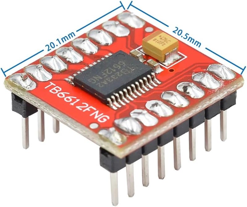 وحدة تشغيل محرك مزدوج 1A TB6612FNG لمتحكم Arduino الدقيق - Image 5