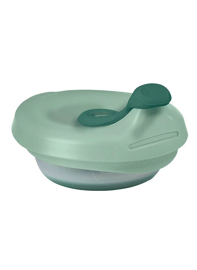 b.box Toddler Fill Plus Feed  Reusable Baby Food Pouch 110 ML, Sage  - Image 1
