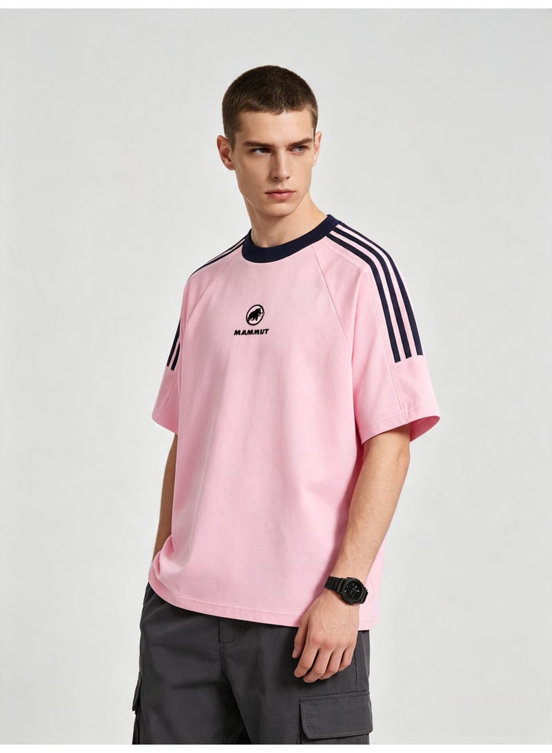 Mammut Contrast striped raglan sleeves loose short sleeve T-shirt - Image 1