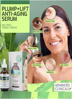 Advanced Clinicals Advanced Clinicals Collagen Facial Serum Reduces the appearance of wrinkles, dark circles and fine lines 1.75 Fl Oz (52 ml)  - Image 5