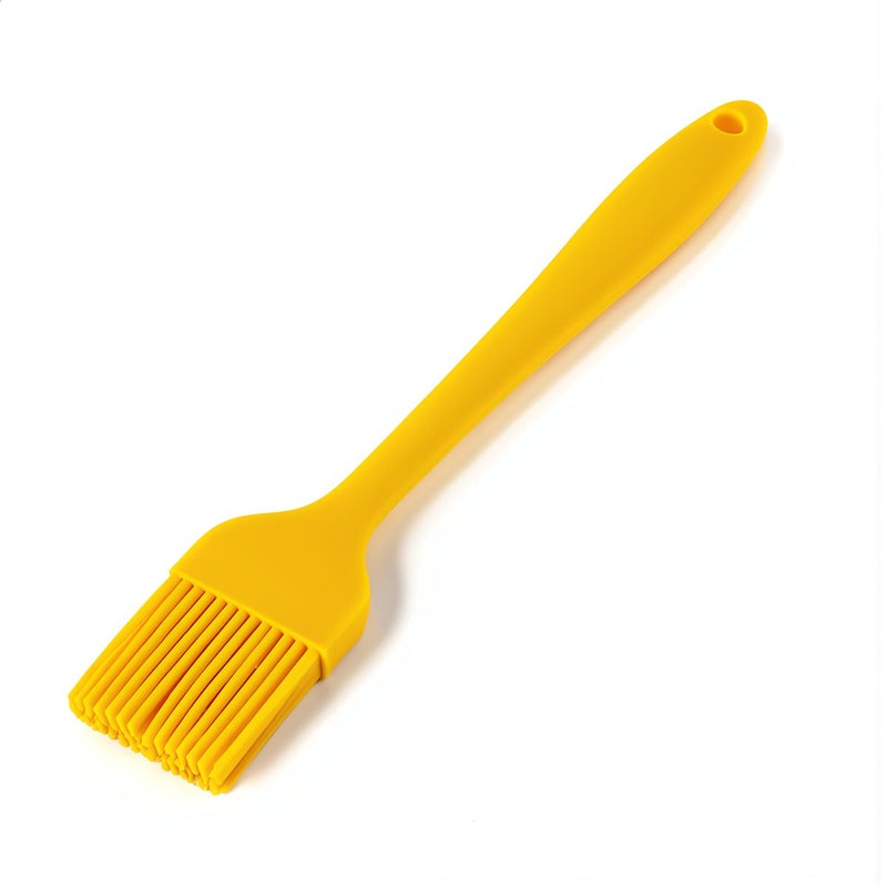 Silicone Basting Brush No Bristle Shed No Sticky Dishwasher Safe Easy Clean Pink 3 Size - Image 2