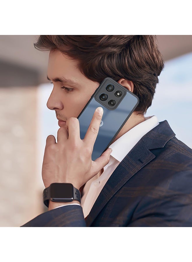 تي ام جراب TM شفاف لـ موتورولا إيدج 60 فيوجن / Motorola Edge 60 Fusion مضاد للصدمات بحماية الكاميرا وتصميم خفيف وأنيق - Image 2