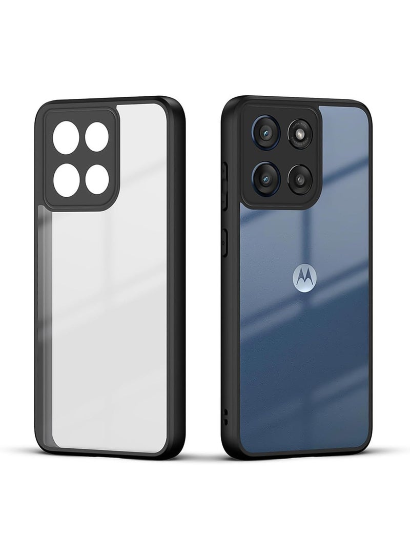 تي ام جراب TM شفاف لـ موتورولا إيدج 60 فيوجن / Motorola Edge 60 Fusion مضاد للصدمات بحماية الكاميرا وتصميم خفيف وأنيق - Image 4