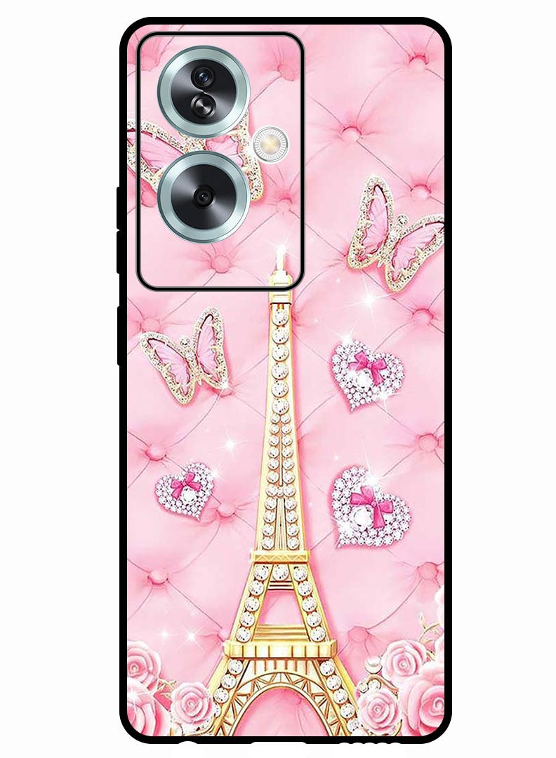 Theodor Protective Case Anti Scratch Shock Proof Bumper Cover For Oppo A2 Eiffel Tower (2) - Image 1