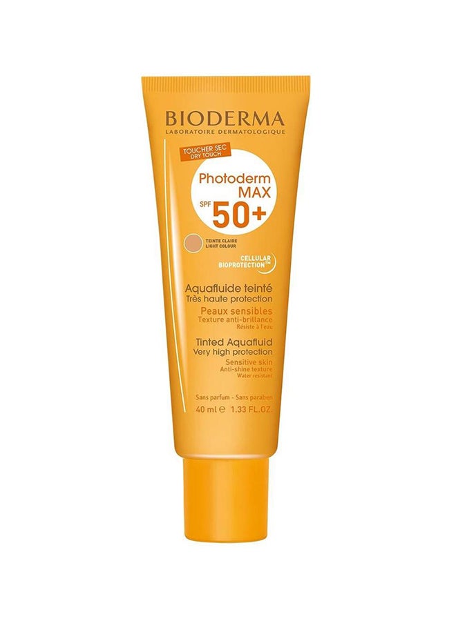 Bioderma Photoderm Max SPF 50+ Tinted Aquafluid 40ml - Image 1
