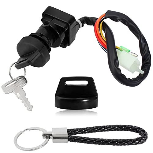 YOFMOO LT80 LT80S Ignition Key Switch Compatible with Suzuki Quadsport 50 80 LTZ50 LTZ50Z 37110-40B00 LT-80 LT-80S LT-Z50 LT-Z50Z ATV - Image 2