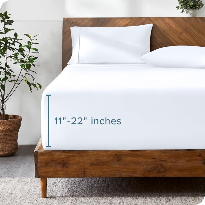KING FITTED SHEET EXTRA DEEP POCKET FITTED SHEET PREMIUM 1800 MICROFIBER ULTRASOFT WRINKLE FREE KING DEEP POCKET BOTTOM SHEETS KING 11 TO 22 POCKET WHITE