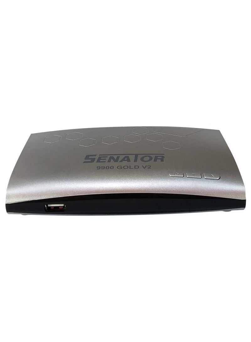 Digital Full HD Receiver with Remote Control, Model 9900 Gold V2
