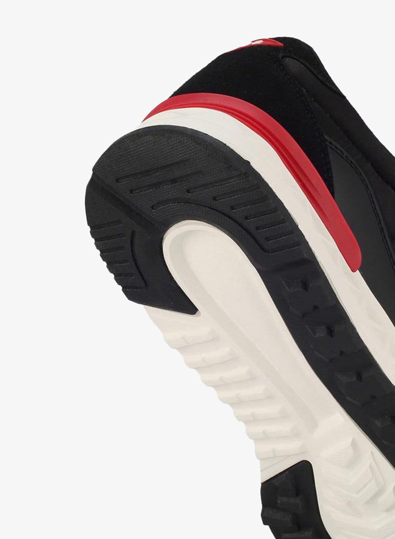 Lee Cooper Textured Lace-Up School Sneakers - Image 5
