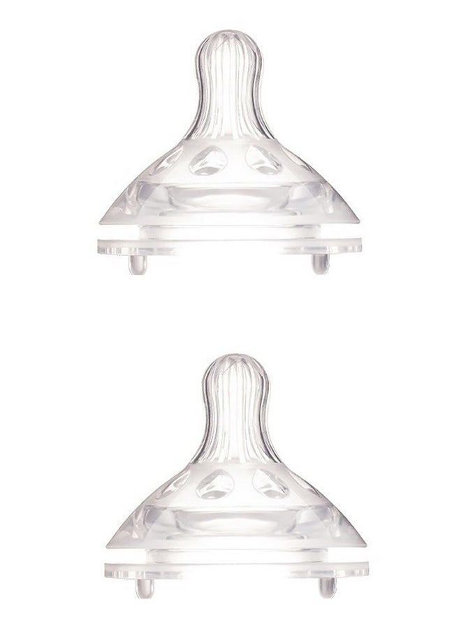 LuQu - Pack Of 2 Nipple Wide Neck Medium - Image 1