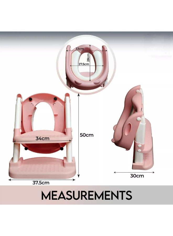 مقعد سلم المرحاض للتدريب على استخدام المرحاض كود (8001) - Image 5
