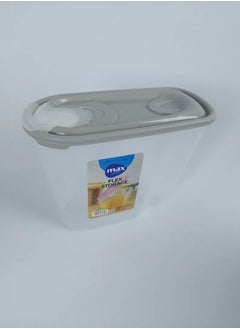 max plast Max Plast 1.5L High Quality Plastic Bean Storage Box, Multi Color  - Image 5