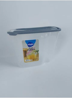 max plast Max Plast 1.5L High Quality Plastic Bean Storage Box, Multi Color  - Image 3