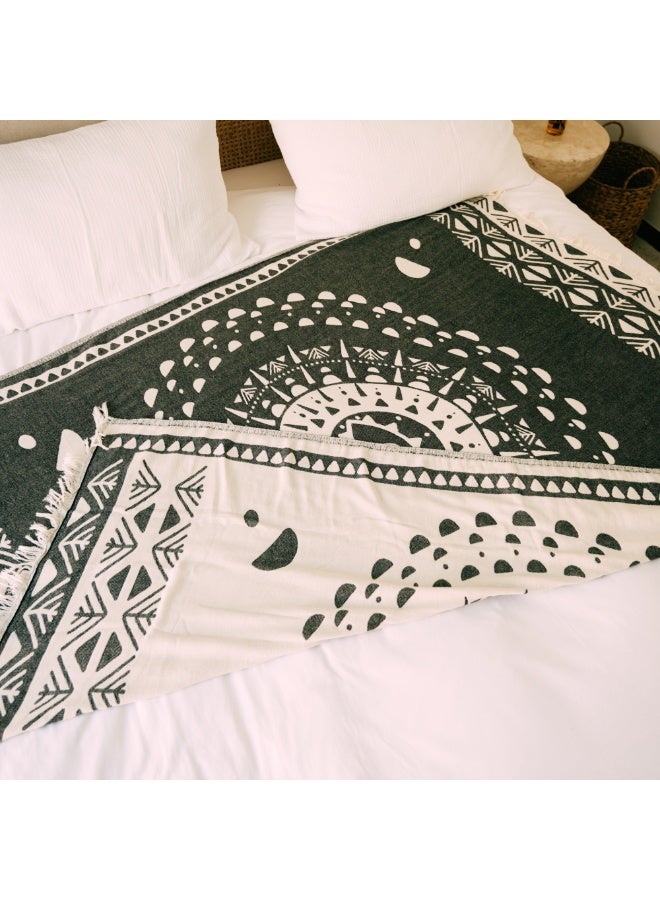 PAMUKME COTTON THROW - CHAKRA - Image 2