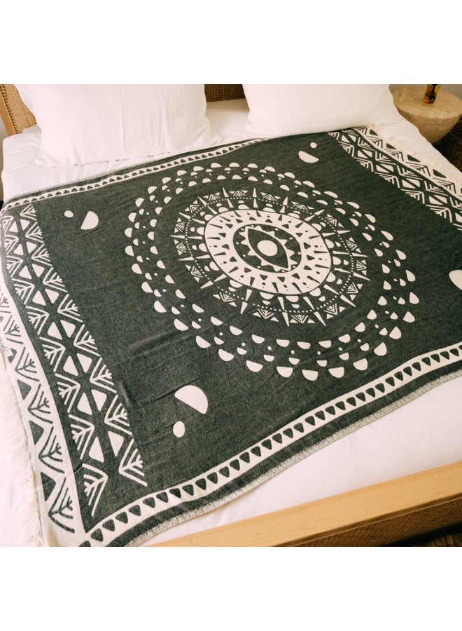 PAMUKME COTTON THROW - CHAKRA - Image 1