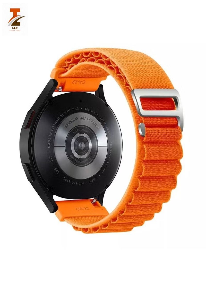 IAF Alpine Loop Nylon Replacement Strap 22mm Band For Huawei Watch 46mm  Samsung Galaxy Watch 46mm Watch 3 45mm  Gear S3 Classic Frontier 46mm