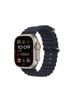 HK HK9 ULTRA 2 Series 9 Wearfit Pro SmartWatch SUPER AMOLED Display Open AI Chat GPT GPS NFC Bluetooth V5 Call Wireless Charger 49mm (black)  - Image 1