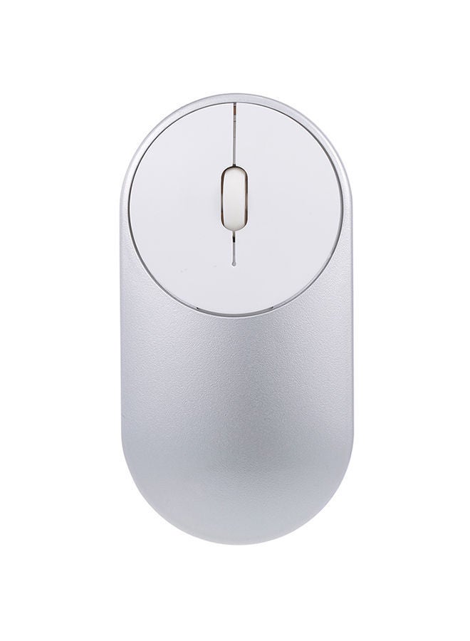 NIBEMINENT Dual Mode Wireless Mouse Silver  - Image 1