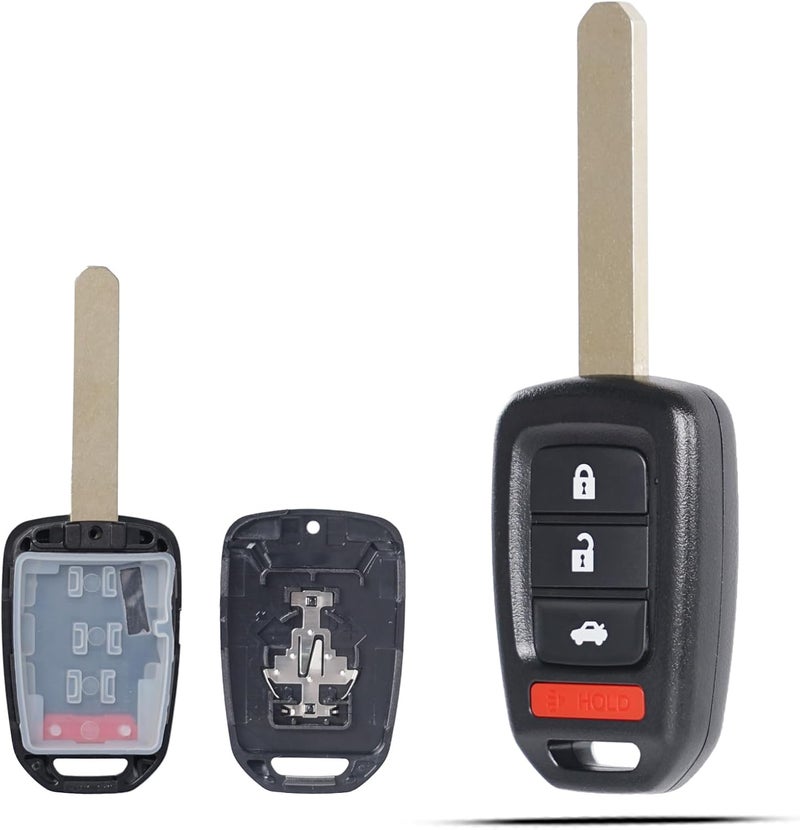 SUPALAND غلاف بديل لجهاز التحكم عن بعد يناسب هوندا أكورد سيفيك CRV HRV 2013-2021 غطاء لوحة مفاتيح 4 أزرار MLBHLIK6-1TA MLBHLIK6-1T - Image 1