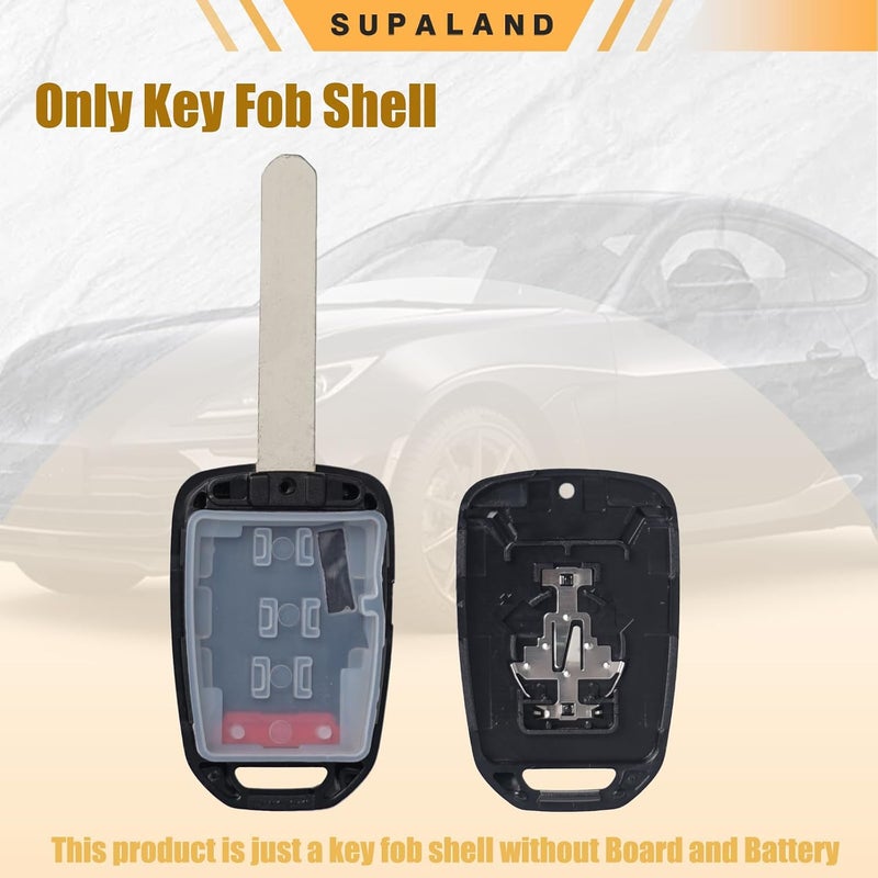 SUPALAND غلاف بديل لجهاز التحكم عن بعد يناسب هوندا أكورد سيفيك CRV HRV 2013-2021 غطاء لوحة مفاتيح 4 أزرار MLBHLIK6-1TA MLBHLIK6-1T - Image 3
