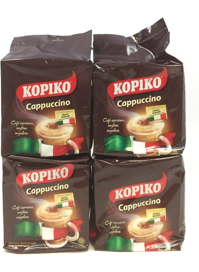 Kopiko Cappuccino with Choco Granules Instant Coffee
