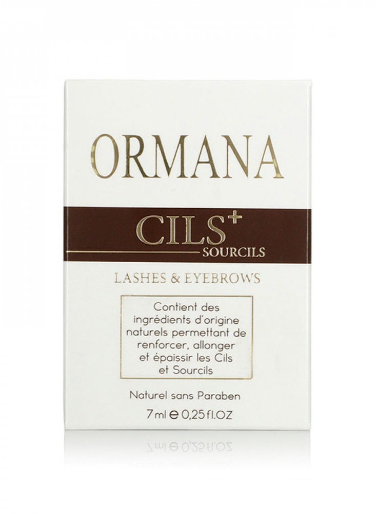 ormana Ormana - Eyebrow and Eyelash Thickening and Lengthening Oil Sils+ 7 ml  - Image 2