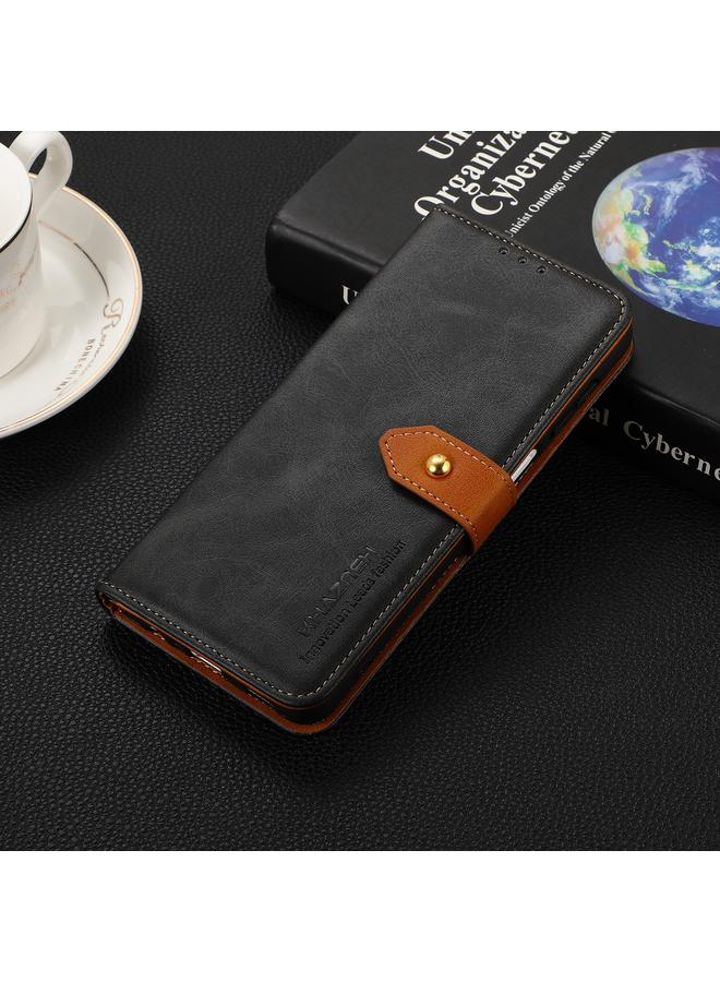 S-TOP Case For Samsung Galaxy A36 5G KHAZNEH Dual-color Cowhide Texture Flip Leather Phone Case - Image 2
