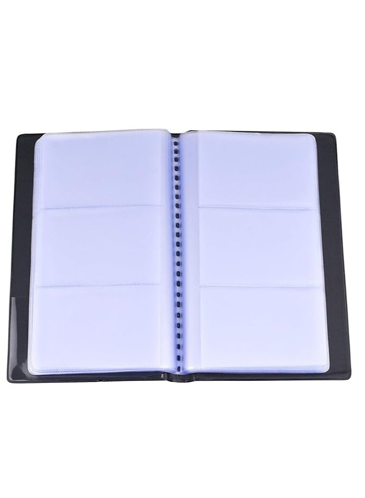 MODEST Modest Visiting Card Holder 240 Cards Capacity Black  - Image 2