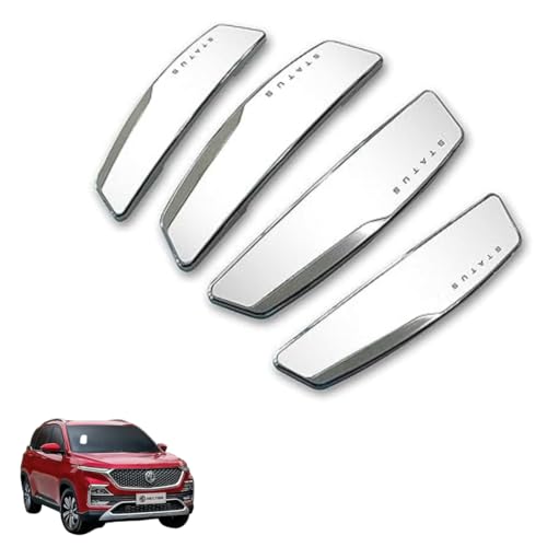 Autokaar Status Car Door Edge Guard Scratch Protector White Universal for MG Hector/Astor/Gloster/Comet EV - Image 1