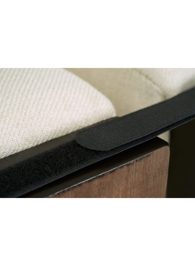Pro Non-Slip Sectional Connectors With Hook-And-Loop Cinch Clips For Sliding Sofas - Prevents Floor Scratches And Big Gaps In Your Couch With Easy Install No Tools Required 4 Pack  - Image 5