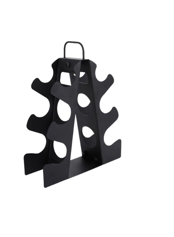 EXBTOKA Weight Rack for Dumbbells, 3 Tier Compact A-Frame Dumbbell Rack Stand Only, Dumbbell Rack with Handle, for Home Gym Workout, Works for Dumbbells 4-12 LBS (Dumbbells not included) - Image 1