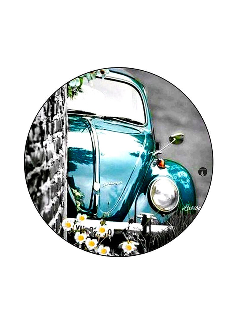 RKN Car Printed Mouse Pad multicolor