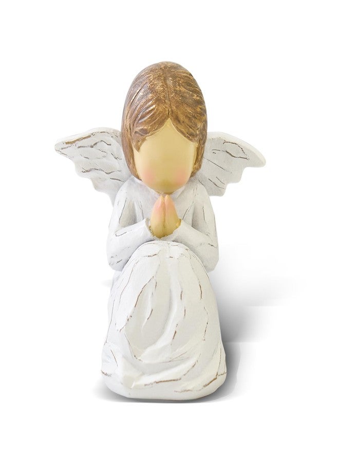 CUNTAUK Praying Angel Figurine Christian Christening Gifts for Girls Women for Thanksgiving Christmas Home Decor Ornament Memorial Confirmation Gifts - Image 1