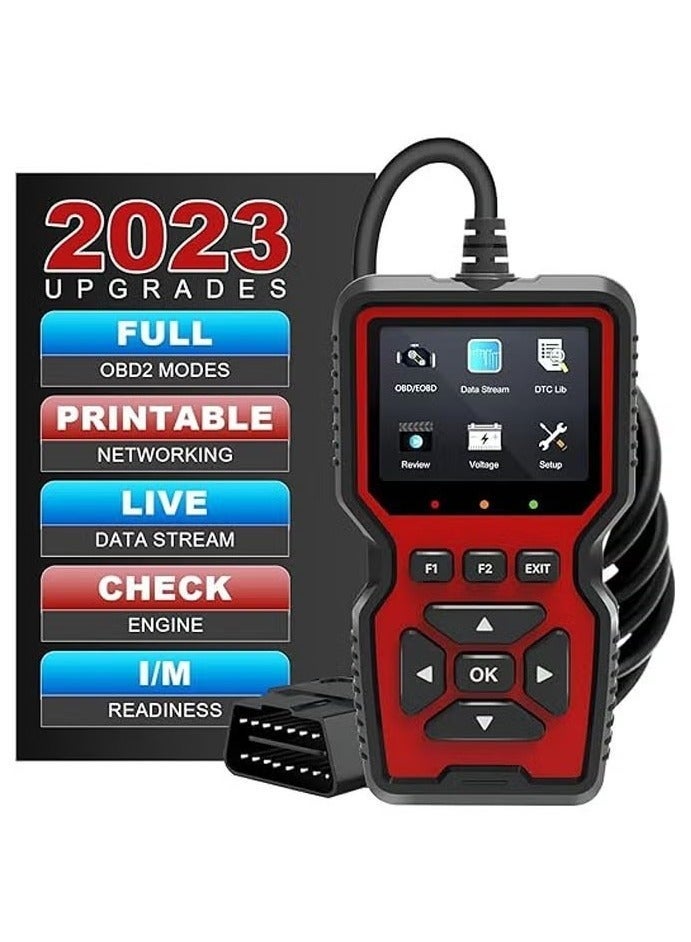 الحلم V519 ماسح تشخيصي عالمي مخصص للسيارات OBD II ماسح تشخيصي للكشف عن أعطال السيارات - Image 4