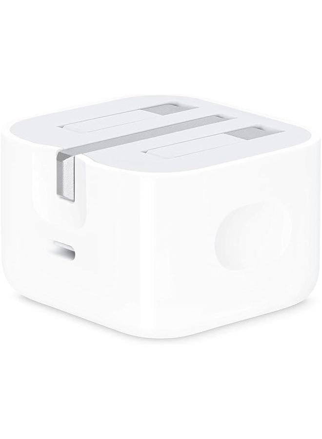 PROMASS USB-C 20W Power Adapter - Compact Fast Charging with Folding Pins for Travel - Image 3