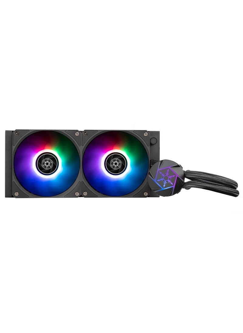 SilverStone SilverStone Technology VIDA 240 Slim High Performance Slim AllinOne Liquid Cooler SSTVD240SLIM  - Image 2